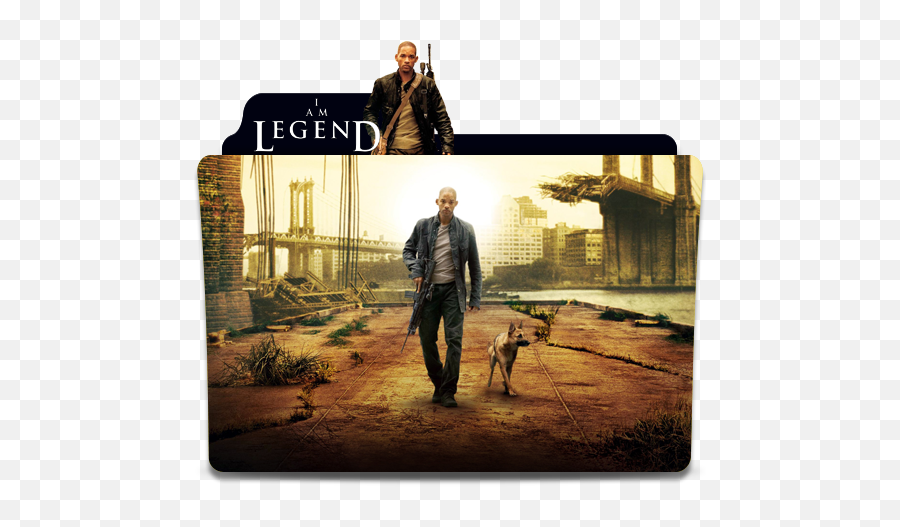 I Am Legend Folder Icon Png - Am Legend Movie Folder Icon,Am Icon