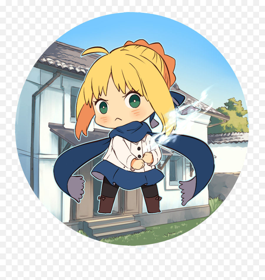 Cute Chibi Saber - Chibi Do Emiya Shirou Png,Saber Fate Icon