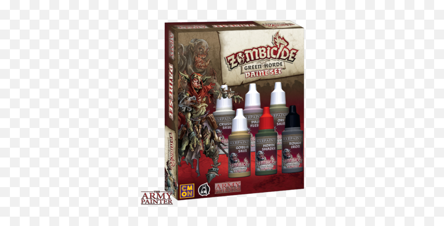 The Army Painter - Tabletop Gaming News U2013 Tgn Zombicide Green Horde Paint Set Png,Icon Airframe Construct Helmet