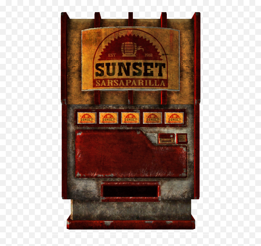 Fallout New Vegas Lucky 38 Billboard Png Picture 432673 - Sunset Sarsaparilla Vending Machine,Fallout New Vegas Logo