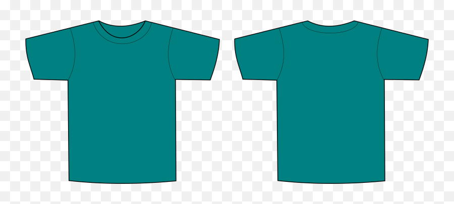 Shirts Clipart Green Shirt Transparent - T Shirt Template Green Png,Green Shirt Png