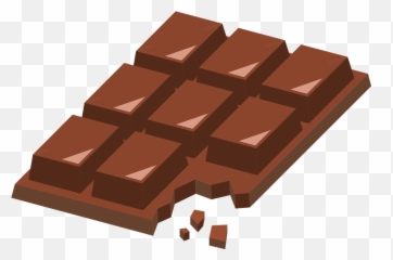 Chocolate Food Icon - Half Eaten Bar Cartoon png