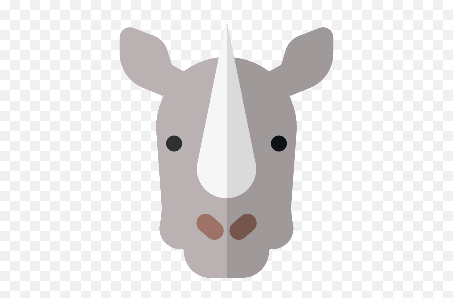 Zoo Animals Mammal Rhinoceros Wildlife Animal Kingdom Icon - Black Rhinoceros Png,Rhino Icon Png