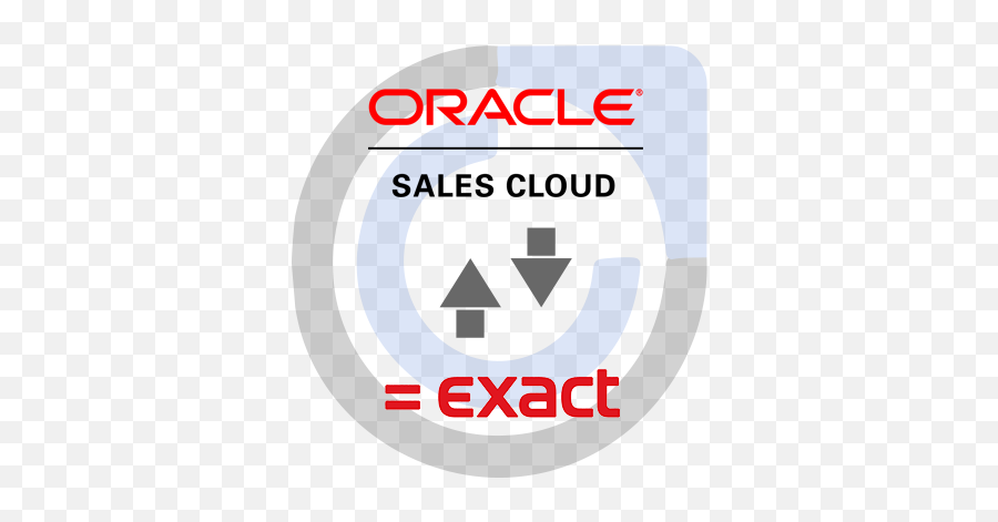Sync For Exact Erp Software And Oracle Sales Cloud Png Icon