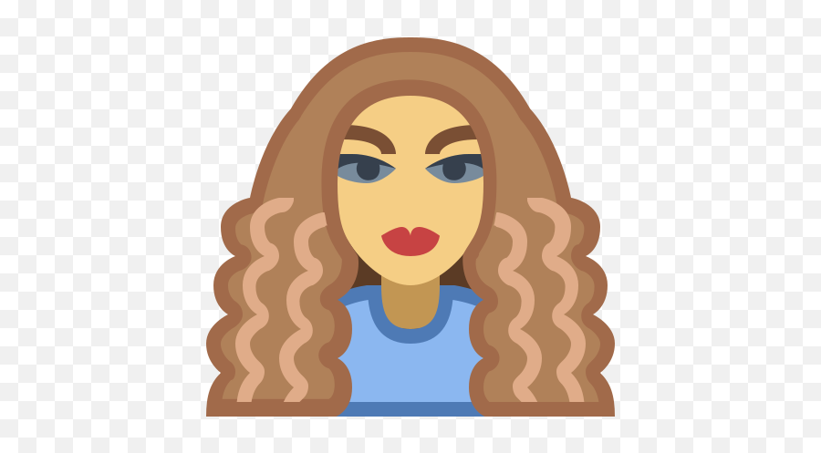 Beyonce Icon In Office S Style - Curly Png,Beyonce Icon