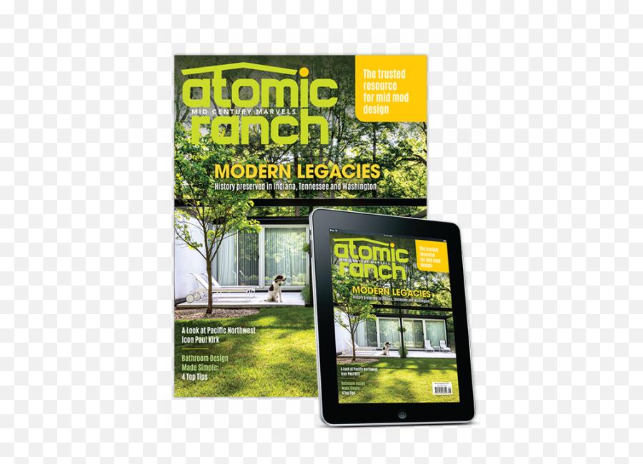 Atomic Ranch Magazine Offer For - Enthusiasts 2021 Png,Ad Poster Design Icon