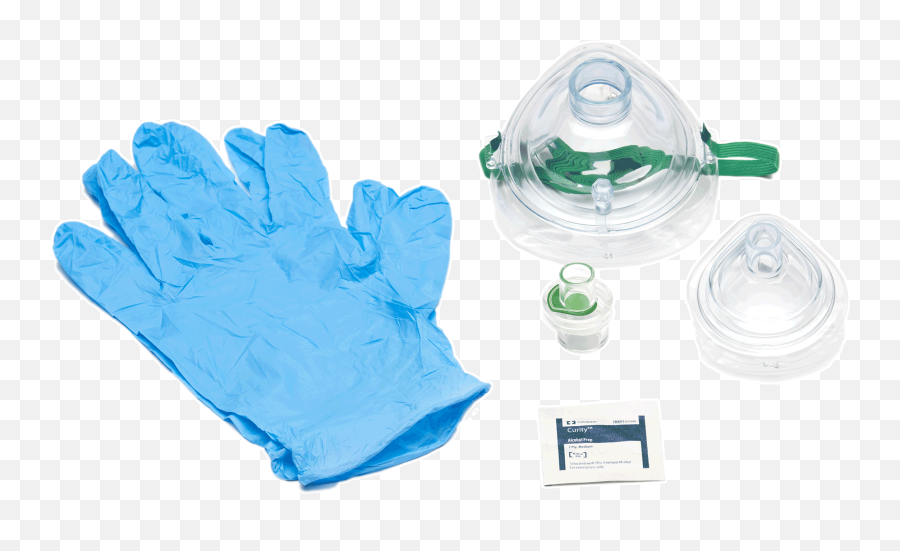 Adult And Infant Cpr Mask In Poly Bag - Safety Glove Png,Icon 1000 Beltway Gloves
