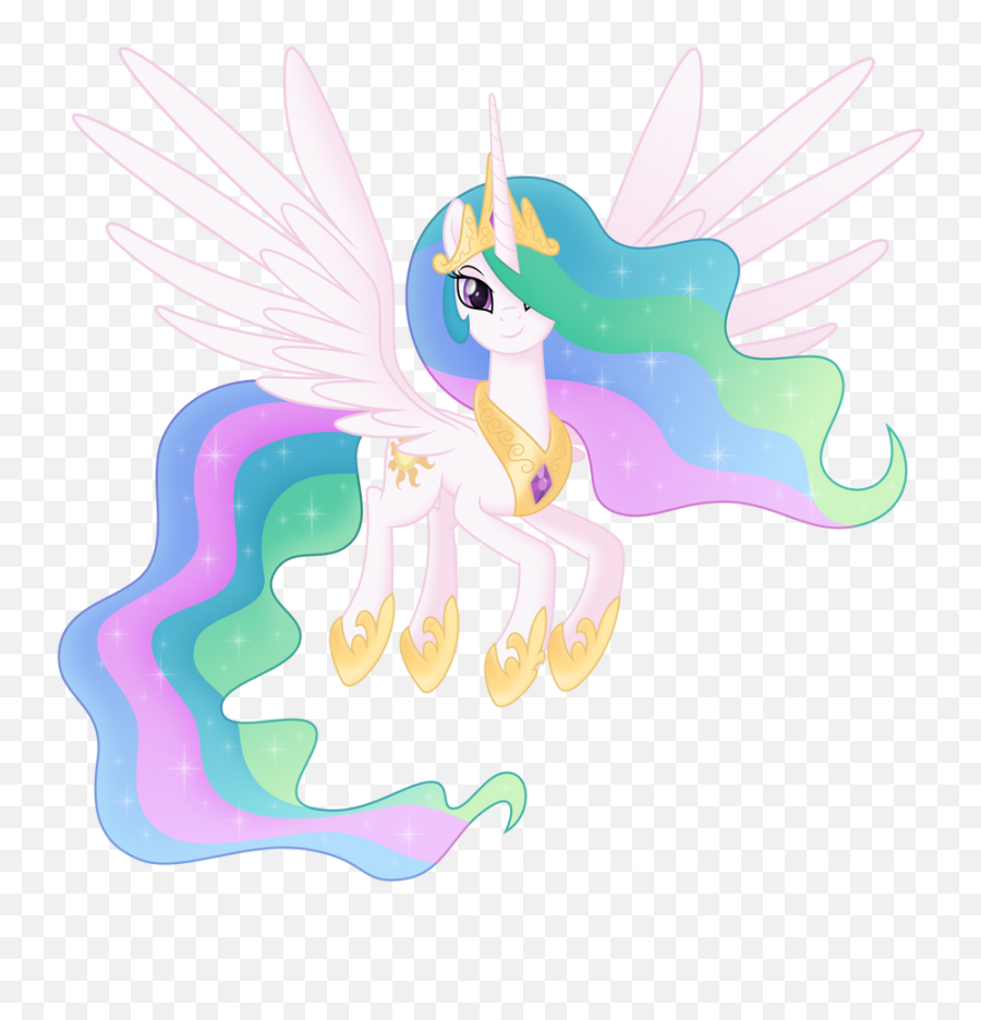 Download This Awesome Wallpaper - Wallpaper Cave Princess Celestia Flying Print Png,Mlp Icon Base
