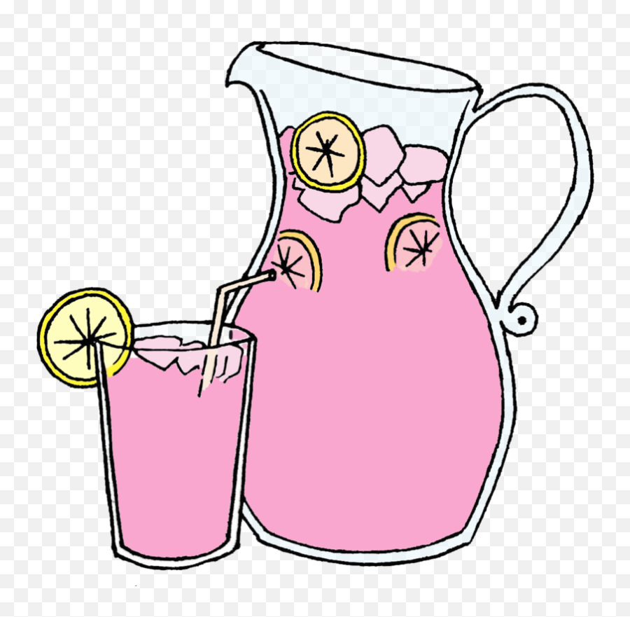 Lemonade Stand Clipart - Png Download Full Size Clipart Pink Lemonade Stand Clipart,Lemonade Transparent