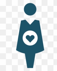 Turning Your Leaf Health Coach Nolensville Tn Individual - Woman Pregnant Heart Icon png
