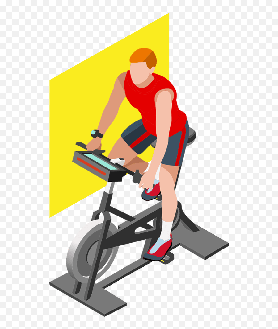 Myzone Effort Zones Heart Rate Fitness - Indoor Cycling Graphic Png,Stationary Icon