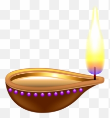 Diwali Oil Lamp Png - Diya
