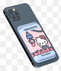 Sanrio Welt Magnetic Card Wallet - Hello Kitty png