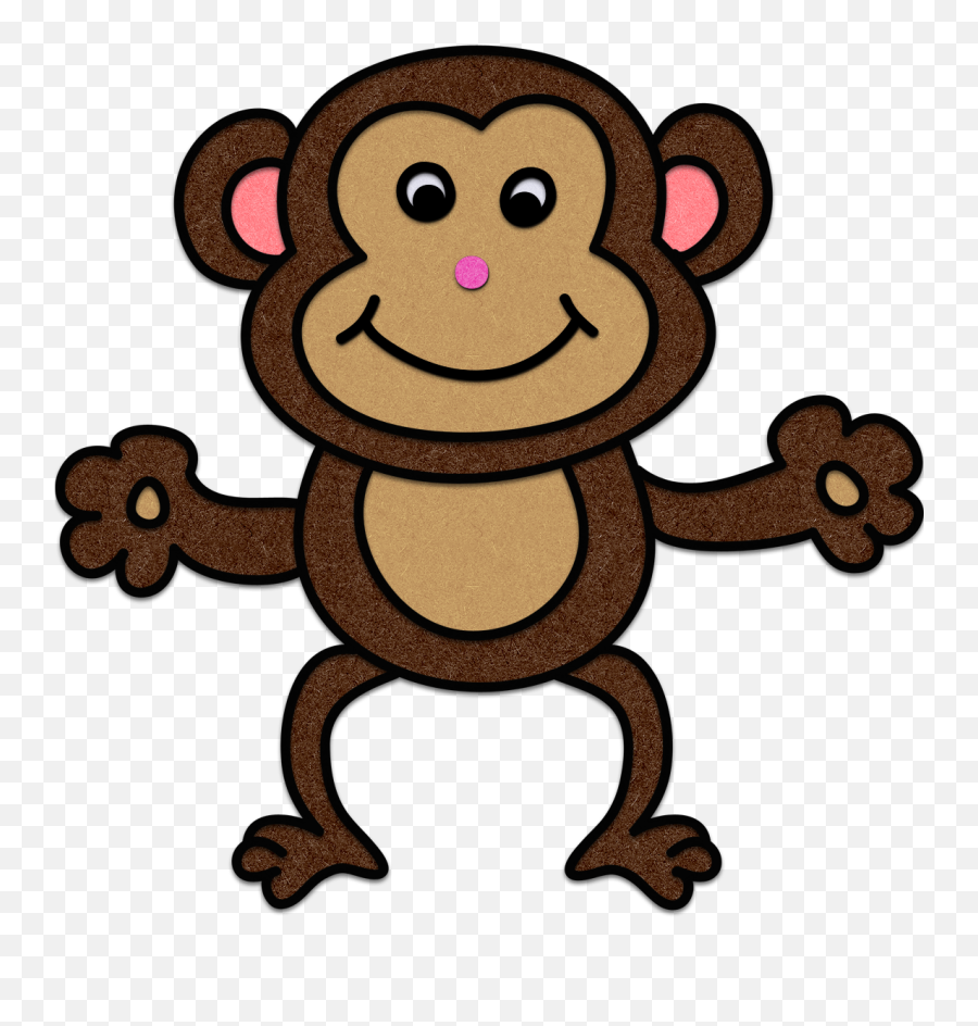 Cute Monkey Png - I Am Well On My Way To Completing Two More Monkey Cut Out,Cute Monkey Png