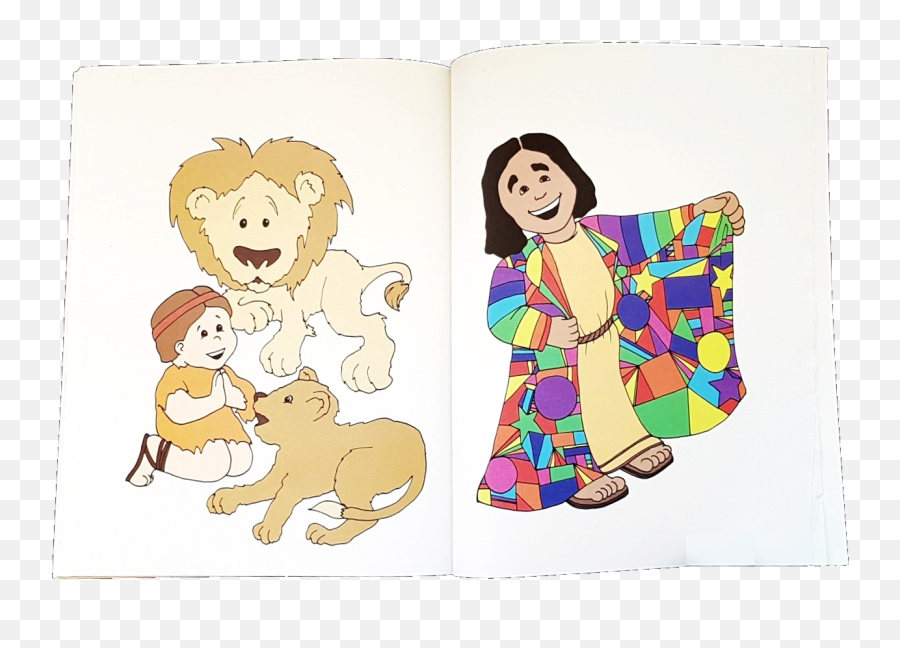 Royal Bible Stories Magic Colouring Book - Make The Pages Of Cartoon Png,Magic Book Png