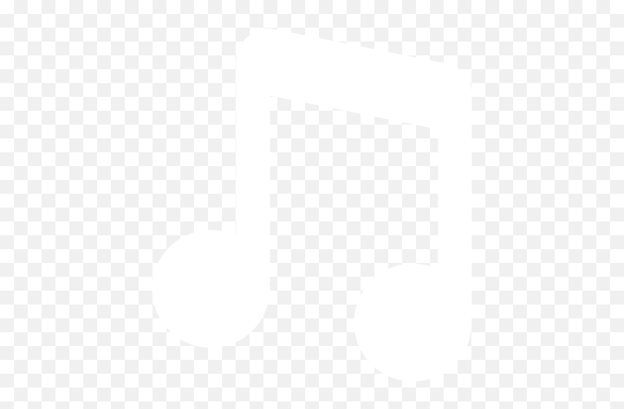 White Musical Note Icon - White Music Note Png,Musical Notes Png