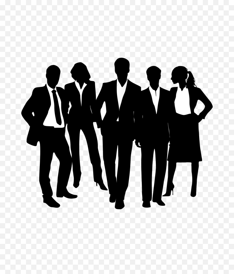 Download Clip Art Royalty Free Library - Business People Vector Png,People Silhouette Png