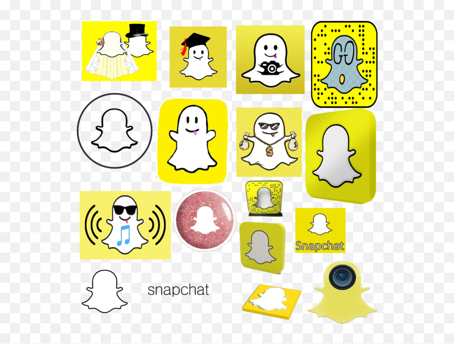 Snapchat Logo Pack Psd Official Psds - Clip Art Png,Snapchat Logo Png