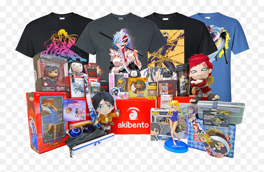 Akibento - Epic Anime Monthly Subscription Box Cartoon Png,Loot Box Png