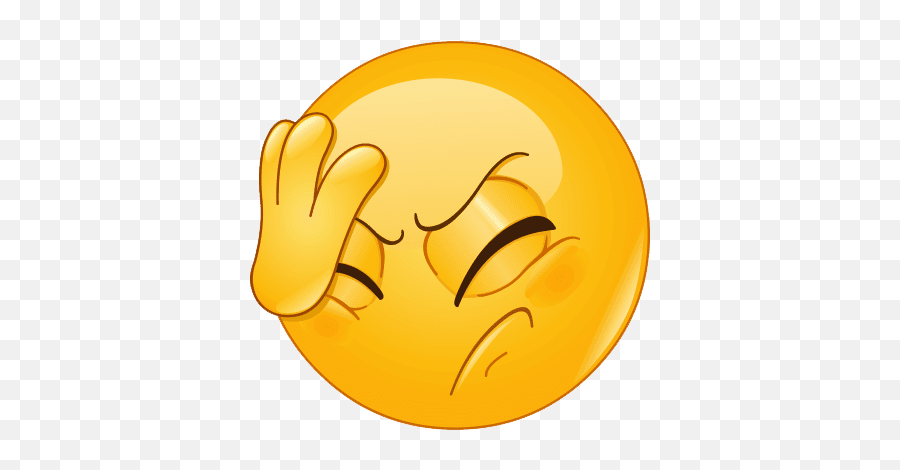 Facepalm Transparent Background Free - Emoji Face Palm Png,Face Palm Png.