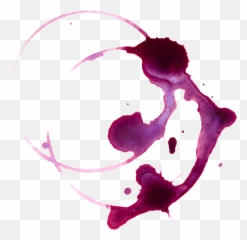 10 Wine Stain Spill Transparent - Png