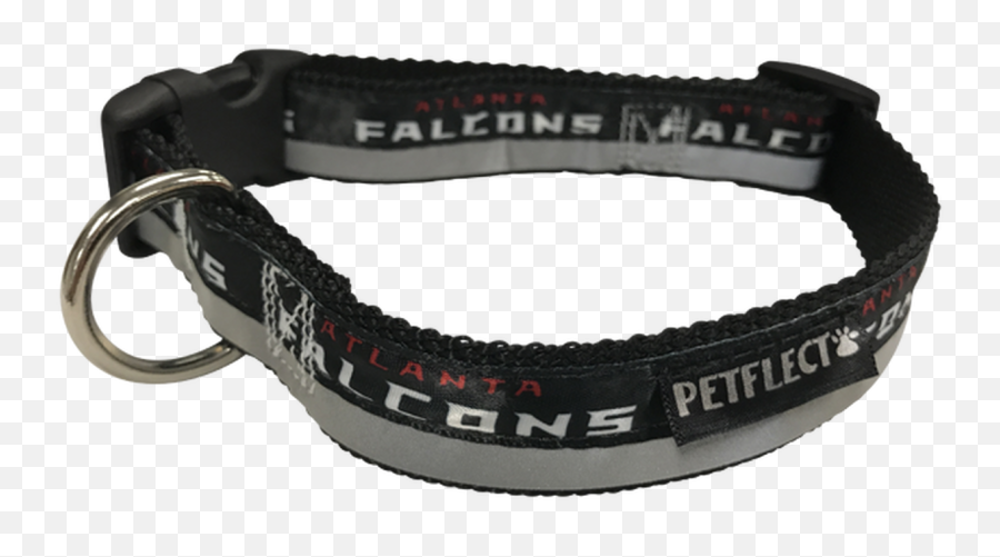 Atlanta Falcons Dog Collar - Reflective Nylon Super Strength Nfl Team Logos Strap Png,Atlanta Falcons Logo Png