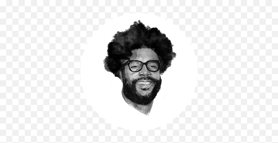 Download Hd Questlove - Afro Transparent Png Image Nicepngcom Questlove Png,Afro Png