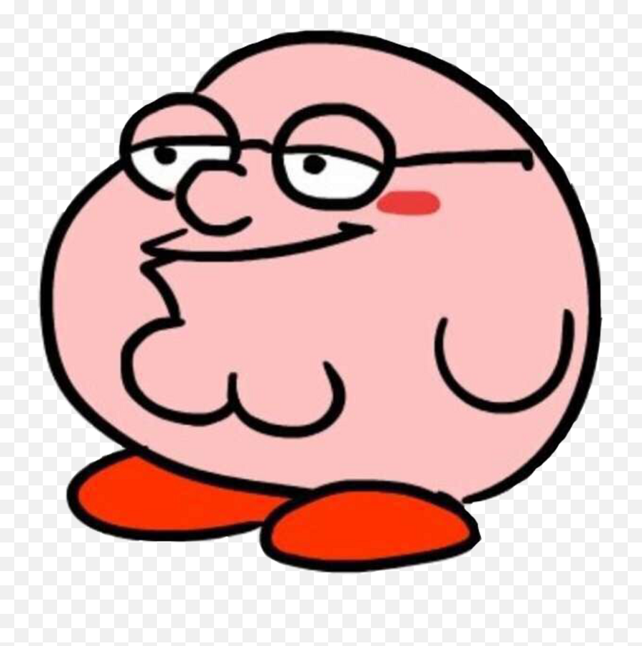Kirby Petergriffin Freetoedit - Peter Griffin Kirby Png,Kirby Transparent Background