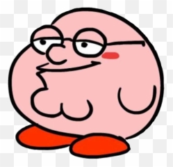 Kirby Petergriffin Freetoedit - Peter Griffin Kirby Png,Kirby Transparent Background