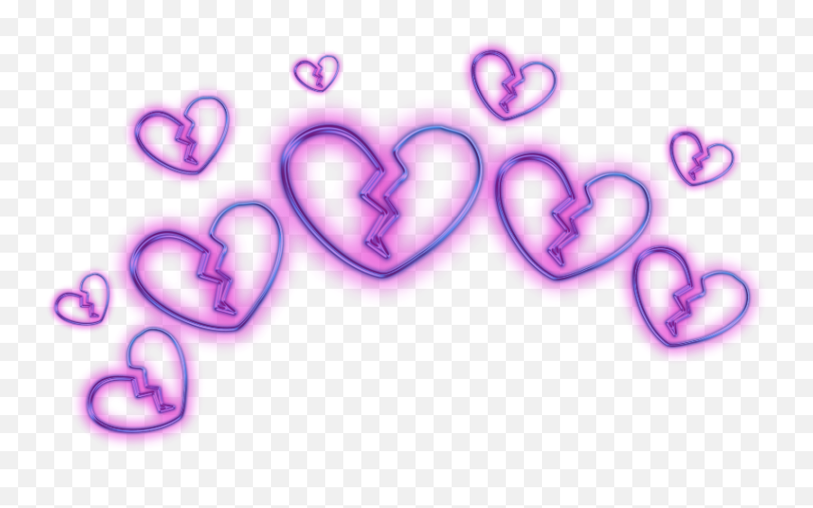 Download Aesthetic Png Hearts Transparent Background Image - Transparent Purple Aesthetic Png,Heart Transparent Png