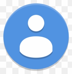 Avatar Default Icon - Blue 2 png