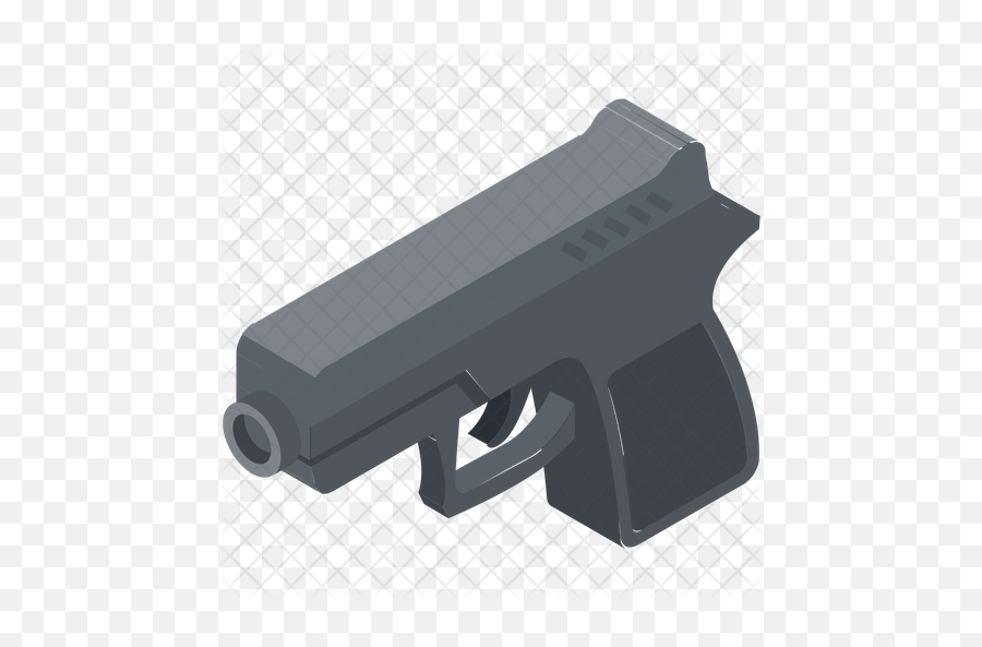 Glock Icon Of Isometric Style - Gun Barrel Png,Glock Png