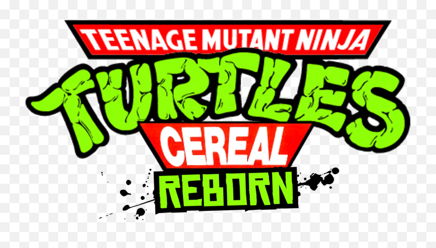 The Holidaze Teenage Mutant Ninja Turtles Cereal - Reborn Teenage Mutant Ninja Turtle Font Png,Ninja Turtles Logo