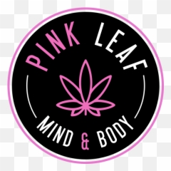 Pink Leaf The Softer Side Of Cannabis - Circle png