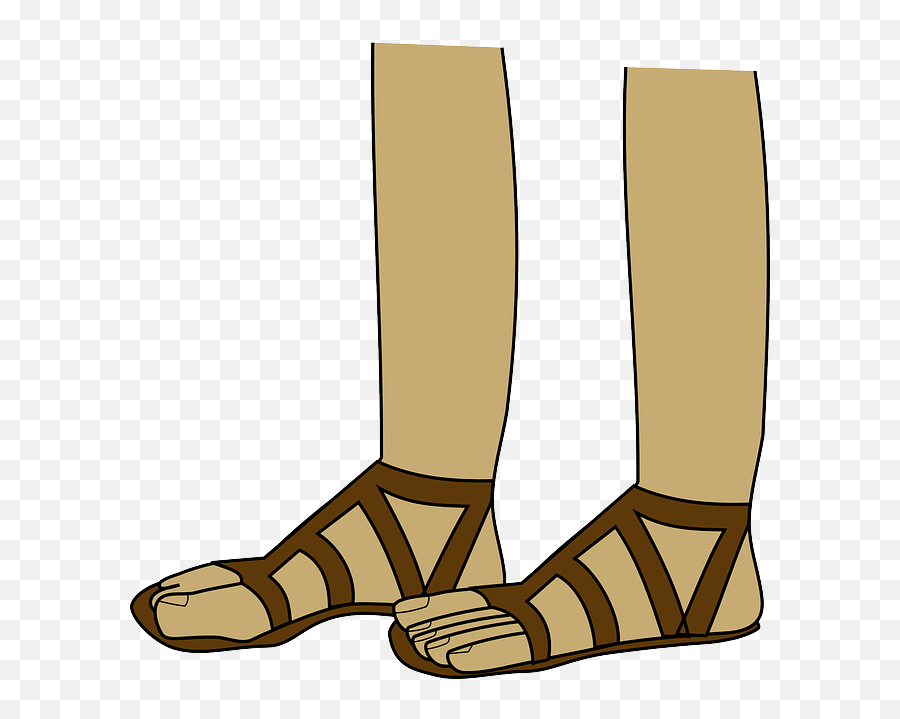 Sandals Cartoon Foot Clothing Shoes Png