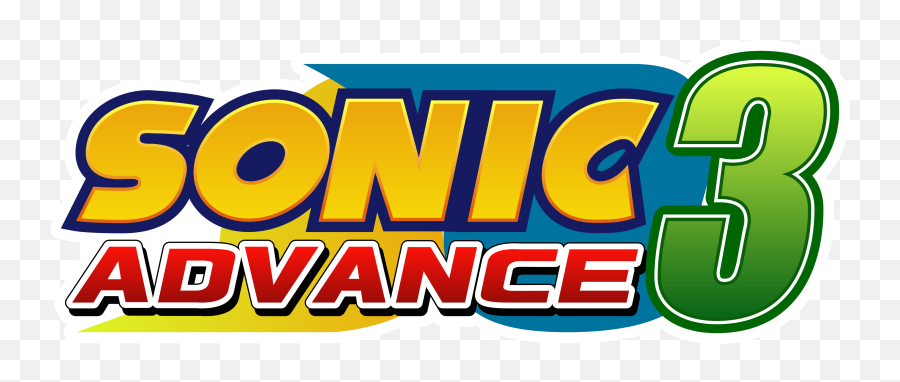 Logo For Sonic Advance 3 - Sonic Advance 3 Logo Png,Sonic Advance Logo