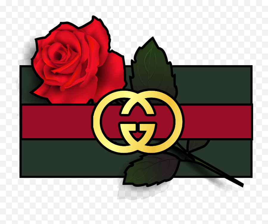 Little Gucci Logo I Made - Gucci Logo With Flowers Png,Gucci Logos