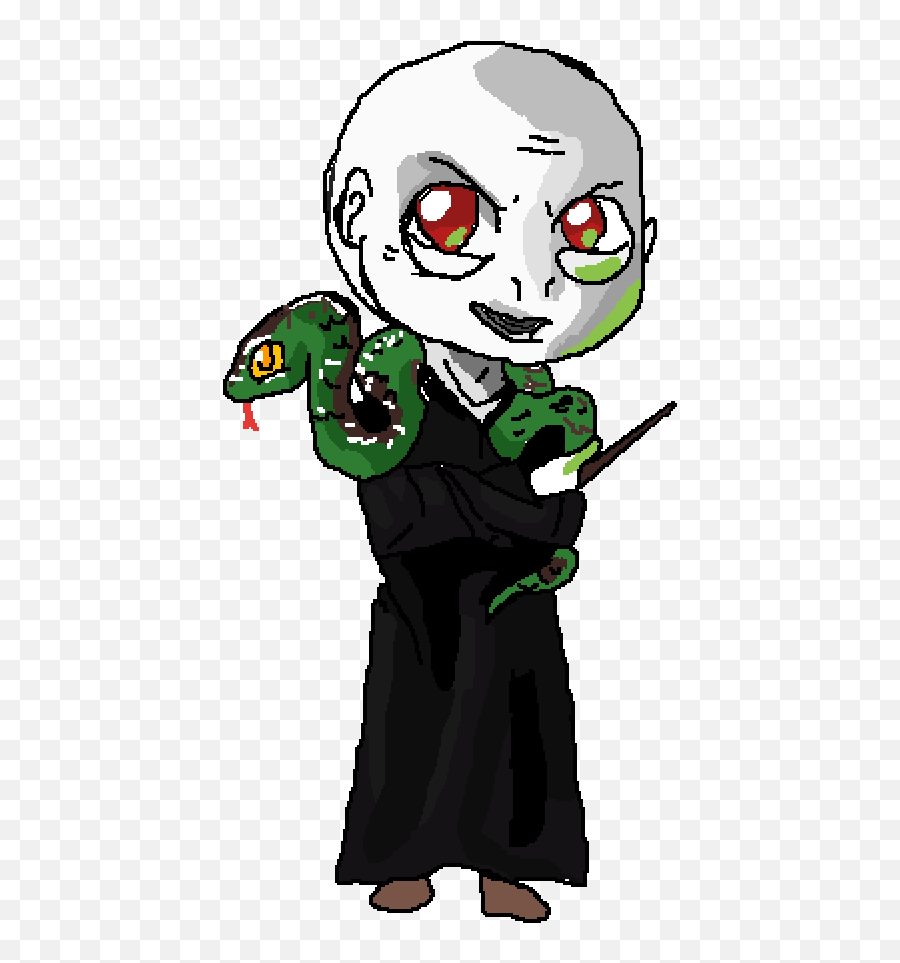 Pixilart - Voldemort Cartoon Png,Voldemort Png