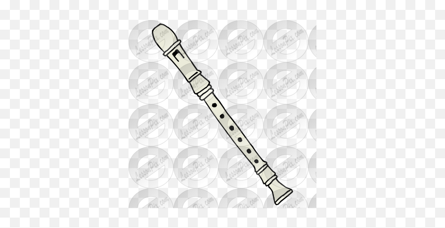 Lessonpix Mobile - Flute Png,Recorder Png