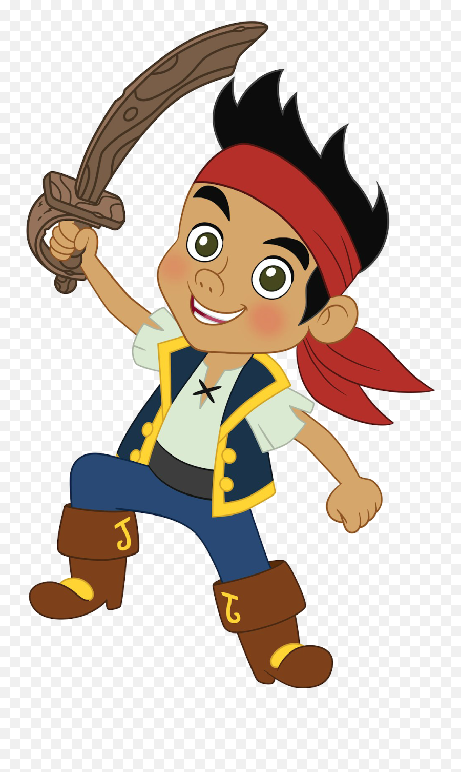 Piracy Peter Pan Disney Junior Neverland Captain Bogg And - Jake And The Neverland Pirates Jake Png,Salty Png