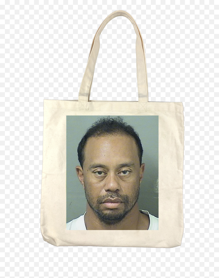 The Tiger Tote - Tiger Woods Mugshot Png,Tiger Woods Png