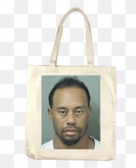 The Tiger Tote - Tiger Woods Mugshot Png,Tiger Woods Png