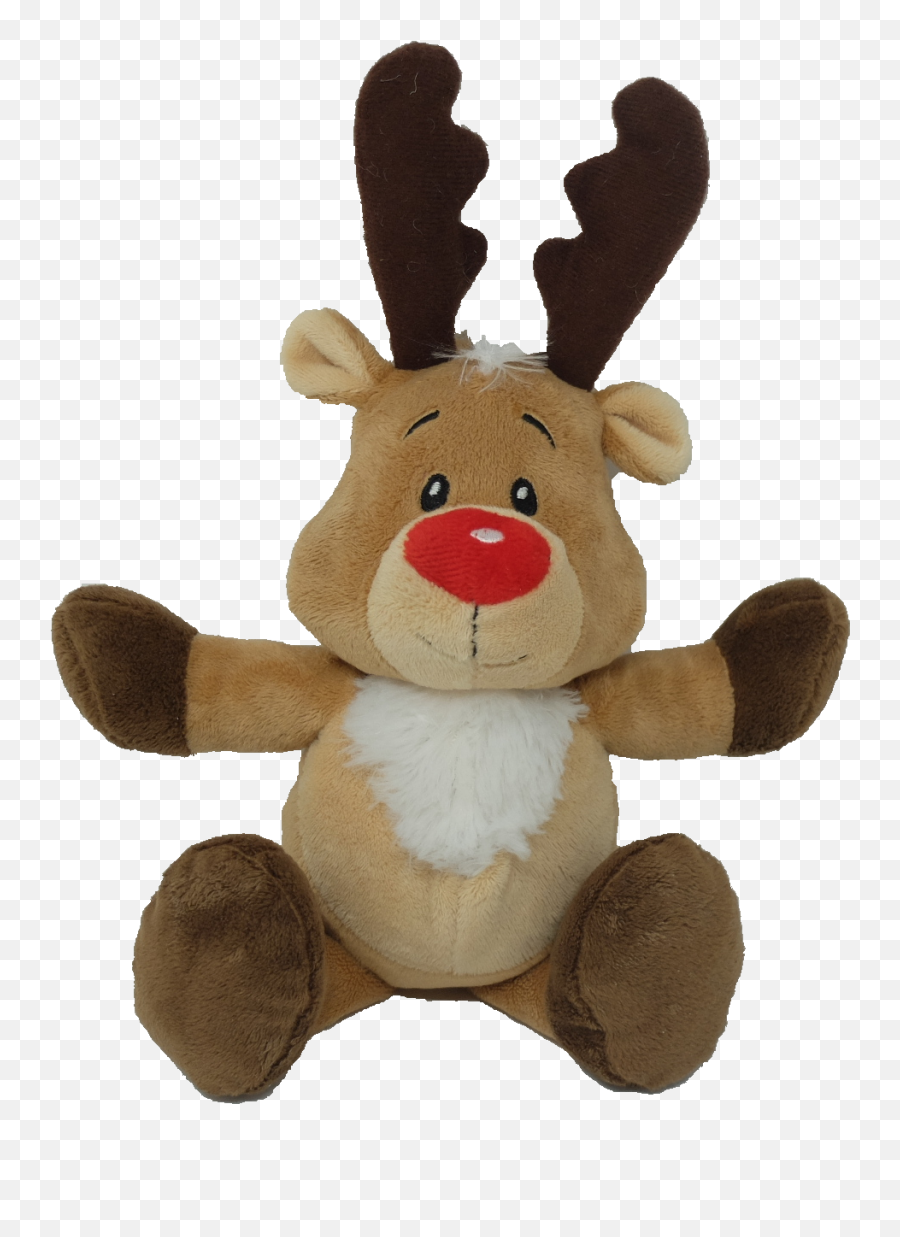 Xmas Reindeer - 12 Stuffed Toy Png,Reindeer Png