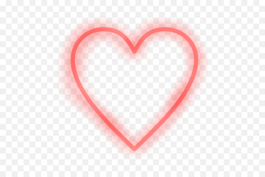Download Hd Report Abuse - Red Neon Heart Transparent Png,Neon Heart Png
