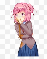 Natsuki - Natsuki Ddlc Sprites Png,Natsuki Png