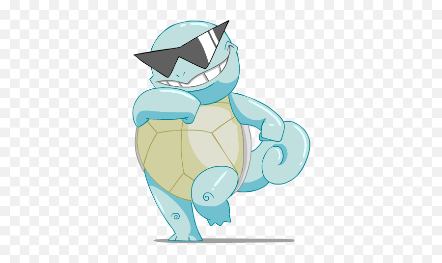Animed Gif - Squirtle Gif Png,Pikachu Gif Transparent