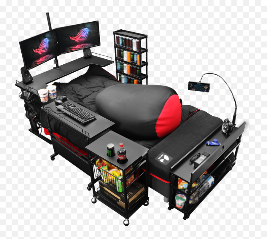 Ultimate Gaming Bed - Ultimate Gaming Bed Png,Bed Transparent
