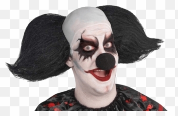Adult Black Clown Nose - Freak png