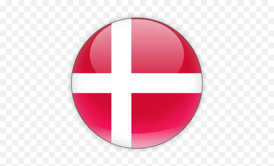 Download Illustration Of Flag Denmark - Denmark Flag Denmark Round Flag Png,Round Png