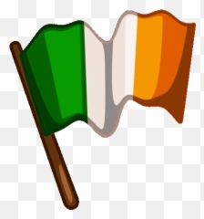 Ireland Flag Gif - Cartoon Transparent png